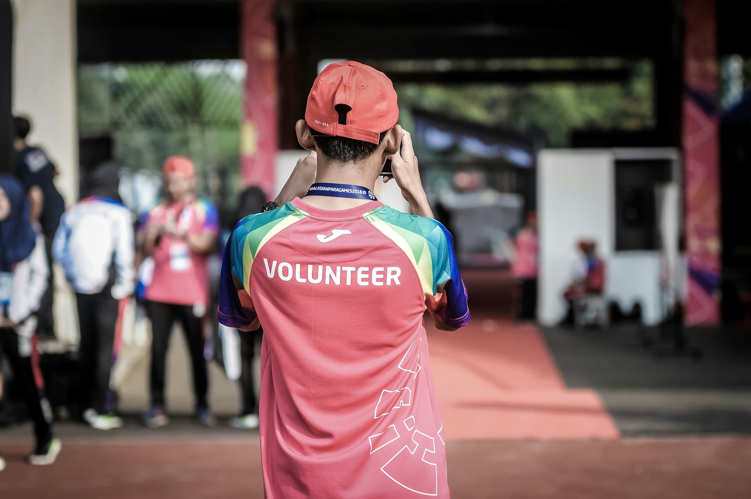 People volunteering together outdoors — community and connection